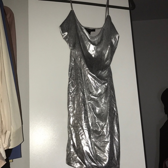 👽 Metalic dress from forever 21 - Picture 1 of 2